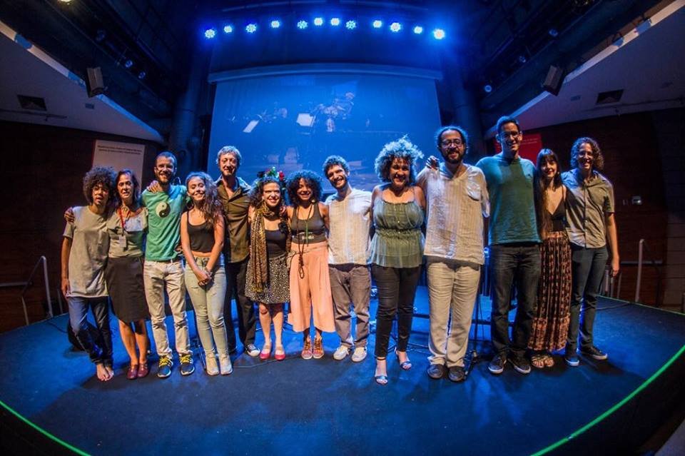 Palco do Só Vibras na Unibes Cultural